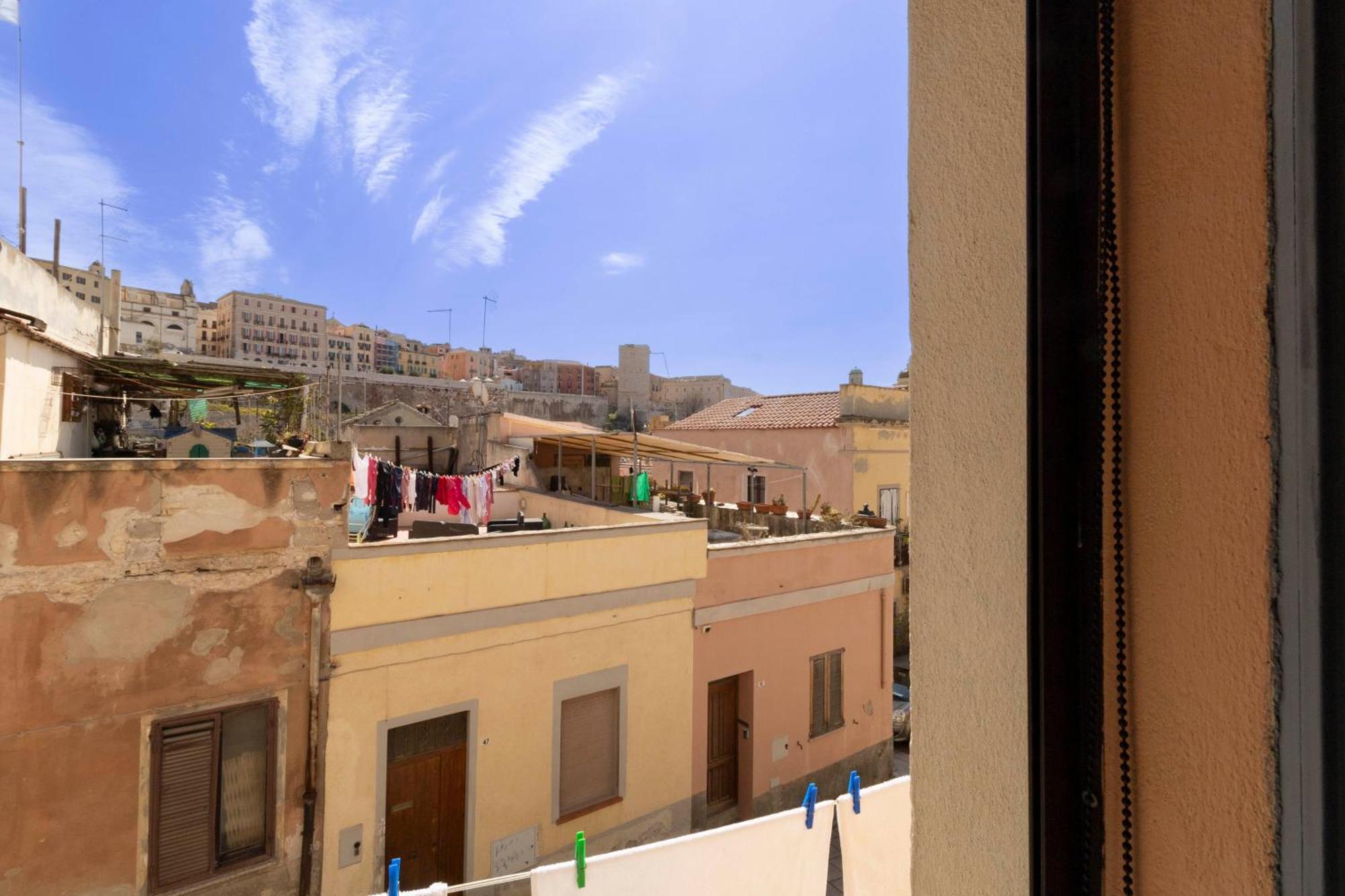 Ferienwohnung Laribiancos Cagliari Centro Storico Exterior foto