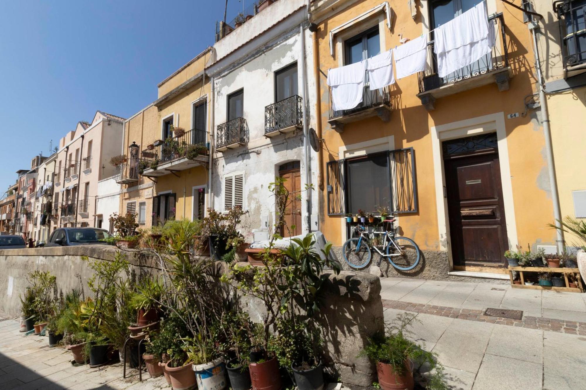 Ferienwohnung Laribiancos Cagliari Centro Storico Exterior foto